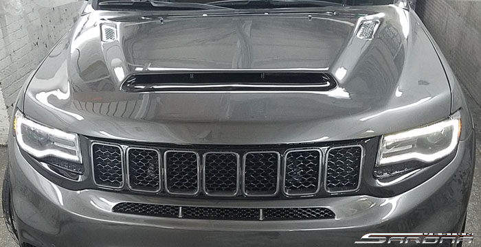 Custom Jeep Grand Cherokee  SUV/SAV/Crossover Hood (2011 - 2021) - $1450.00 (Part #JP-021-HD)